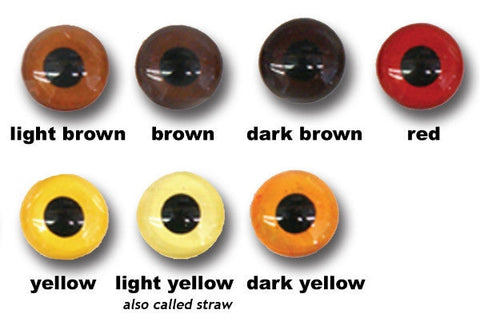 Glass Eyes Schoepfer Eyes for Dolls and Decoy Carving Bird Eyes