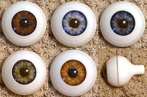 Glastic Realistic Acrylic Doll Eyes - 1 pair (5050 Series)