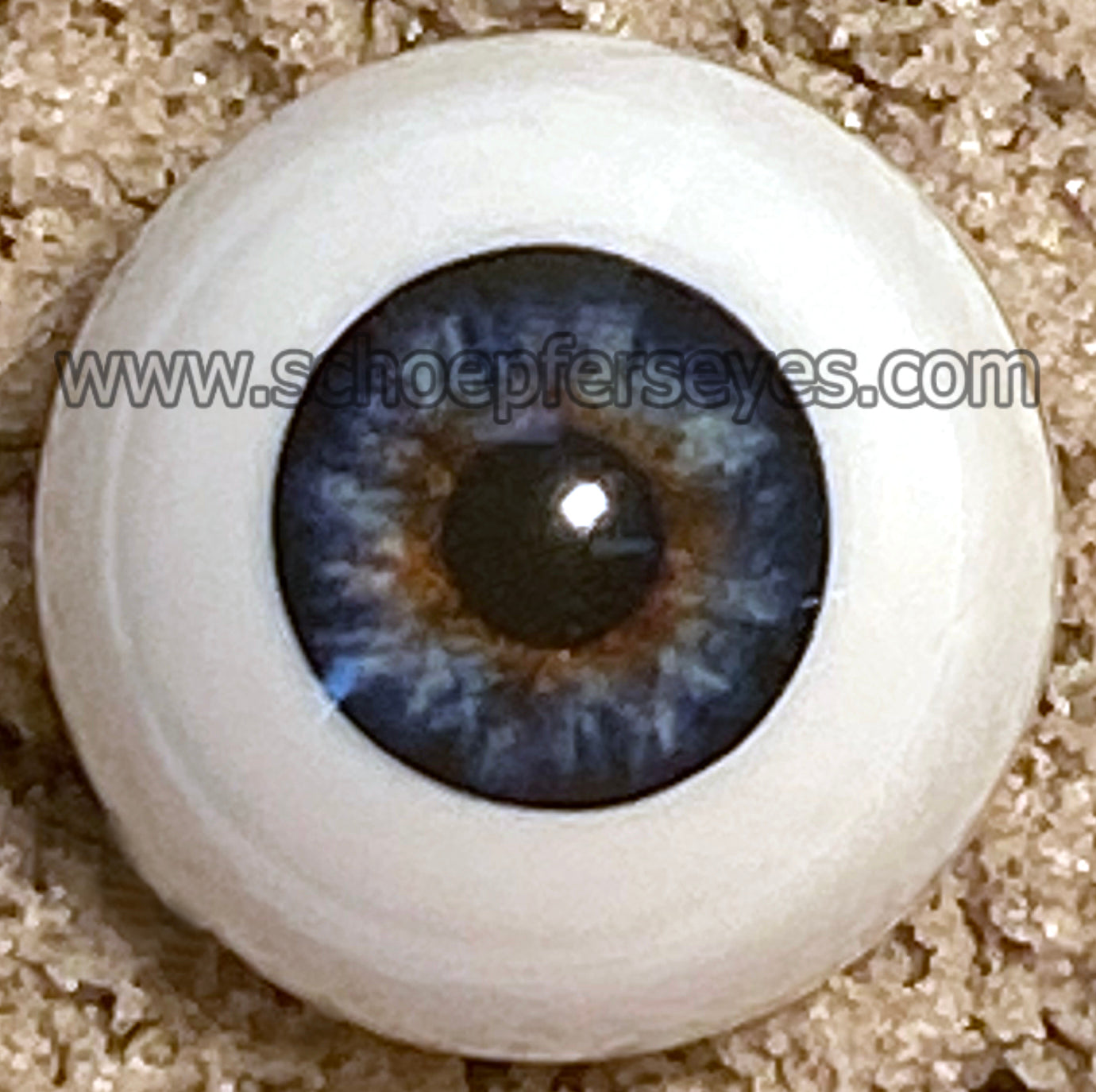 Glastic Realistic Acrylic Doll Eyes - 1 pair (5050 Series)