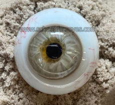 Schoepfers blown glass eyes for jewelry dolls special effects