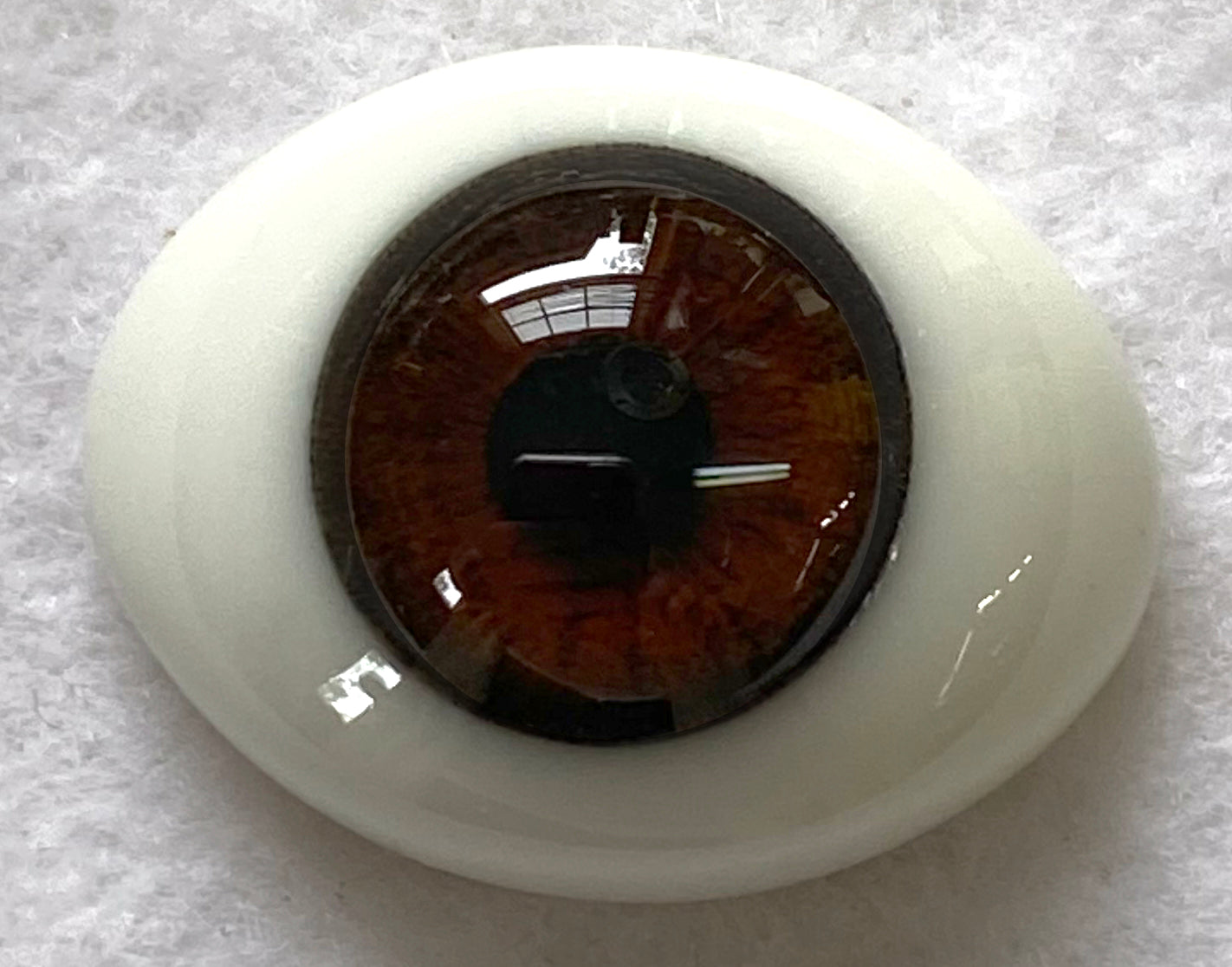 Yeux sulfure poupée ancienne marron 22 mm Brown paper weight eyes antique doll Yeux sulfure poupée ancienne marron 22 mm Brown paper weight eyes antique doll