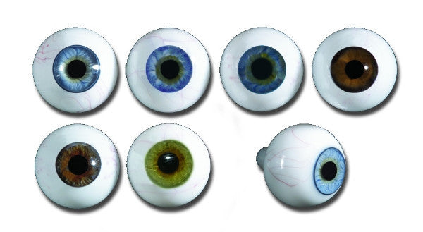 Rich Deep Reddish Brown Human Plastic Safety Eyes – Handmade Glass Eyes