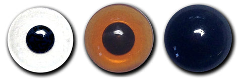 Decoy Eyes Lenses with Black Pupil ~800 Series 10 Pair